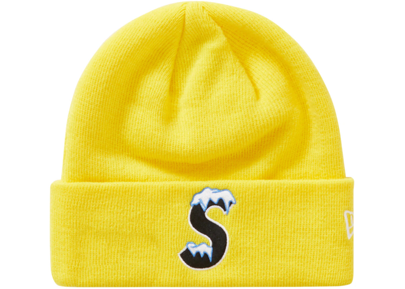 Supreme New Era S Logo Beanie (FW20) Yellow