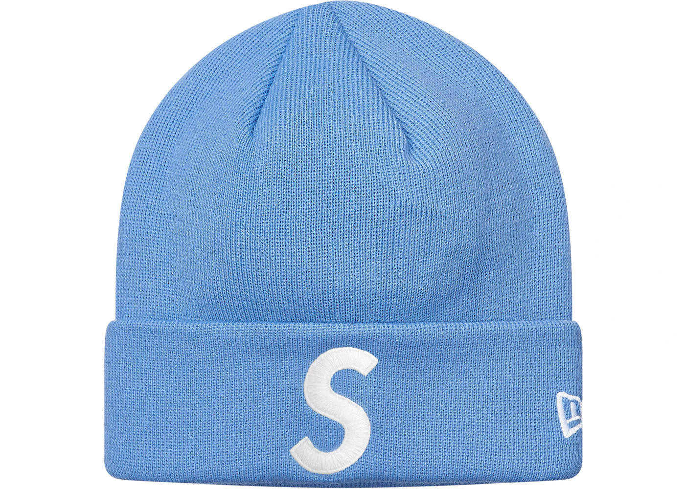 Supreme New Era S Logo Beanie Light Blue