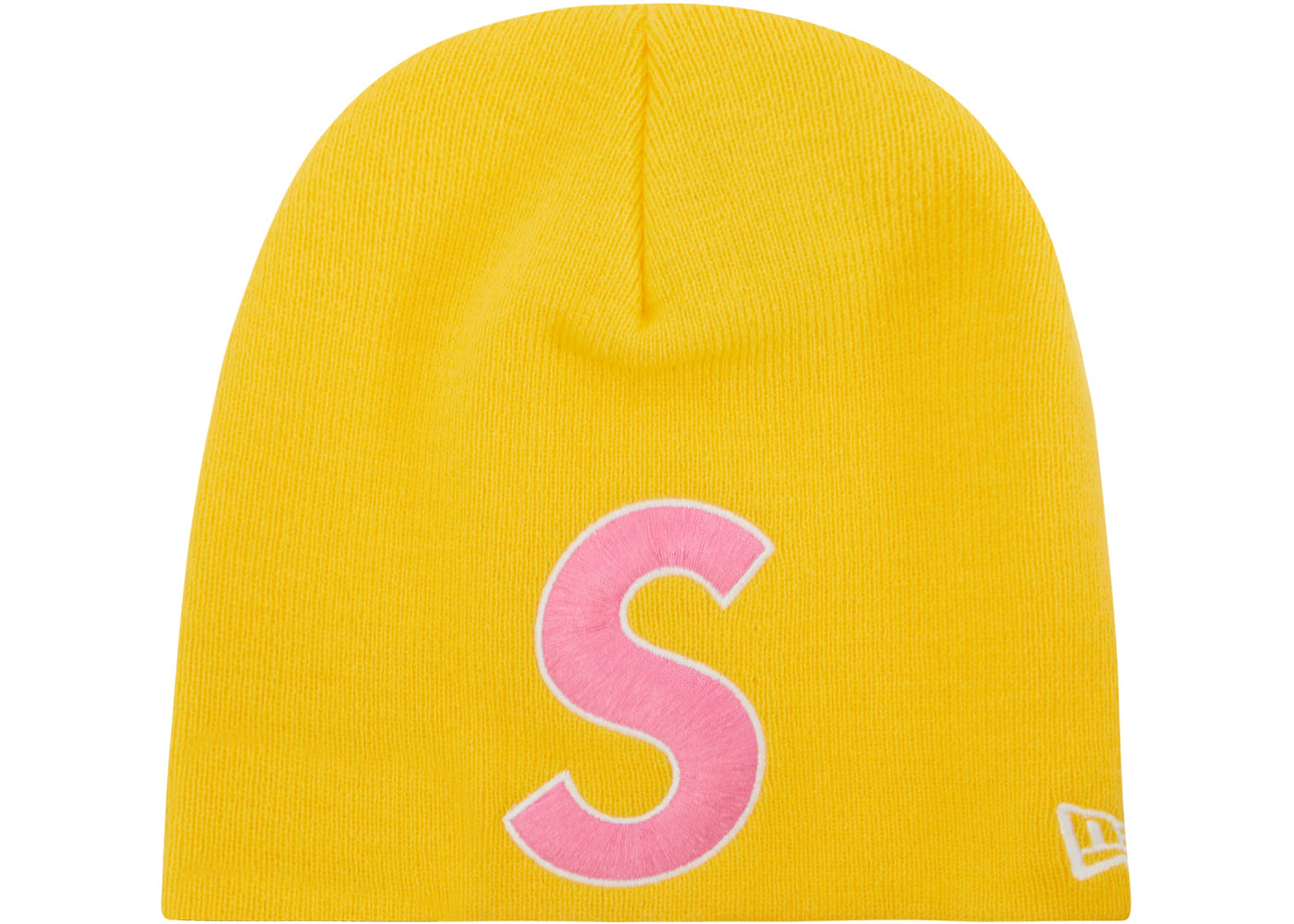 Supreme New Era S Logo Beanie (SS23) Gold