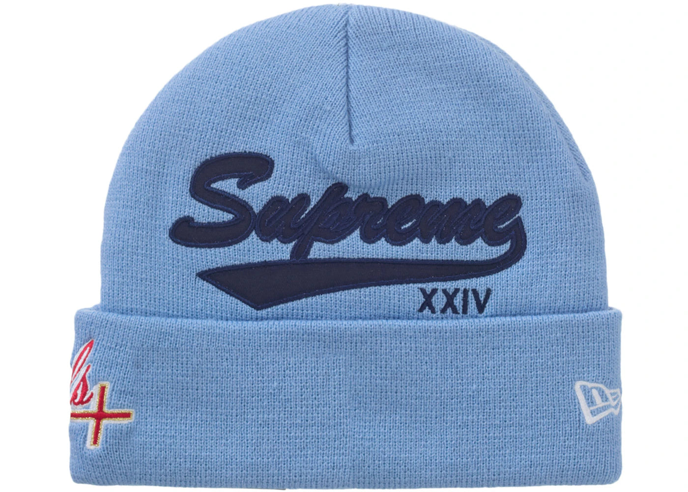 Supreme New Era Salvation Beanie Light Blue