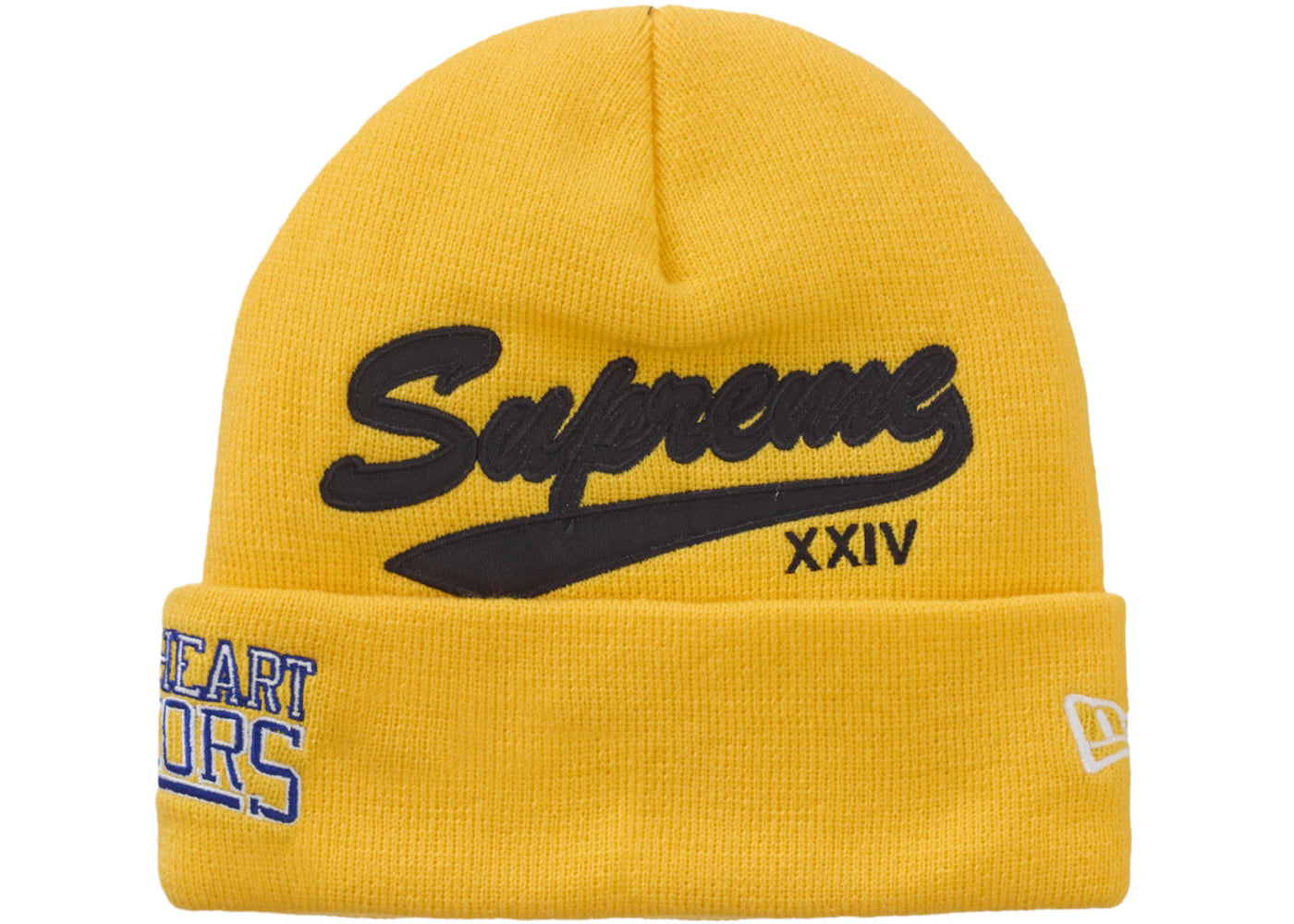 Supreme New Era Salvation Beanie Gold