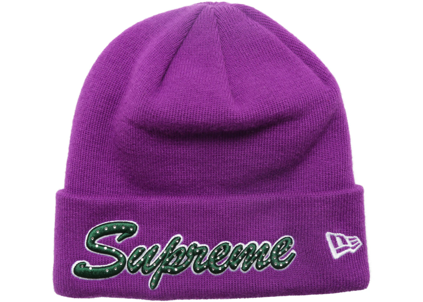 Supreme New Era Script Beanie (FW18) Purple