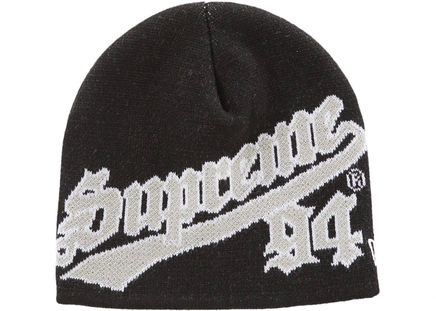 Supreme New Era Script Beanie (FW22) Black