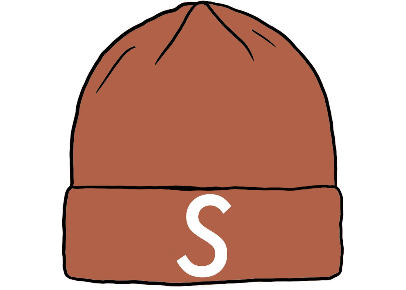 Supreme New Era Swarovski S Logo Beanie Brown