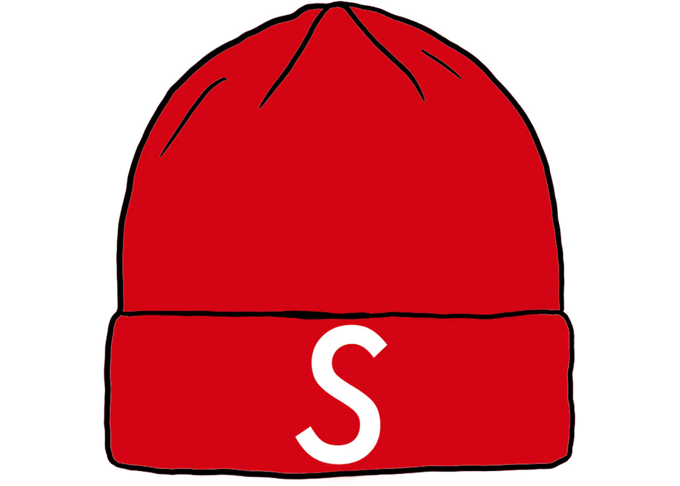 Supreme New Era Swarovski S Logo Beanie Red