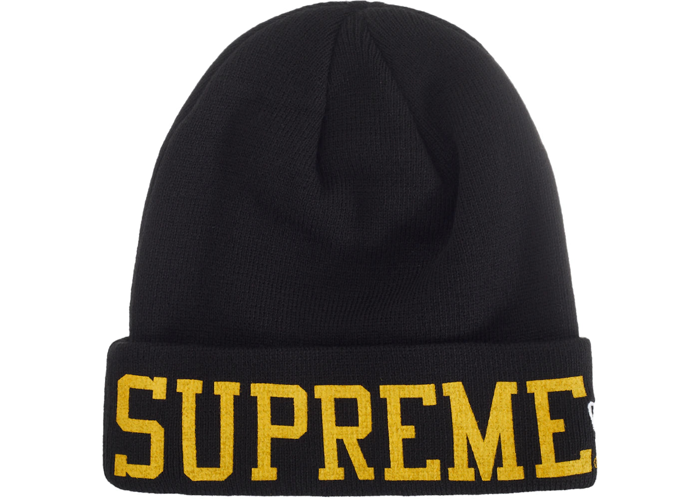 Supreme New Era Varsity Beanie Black