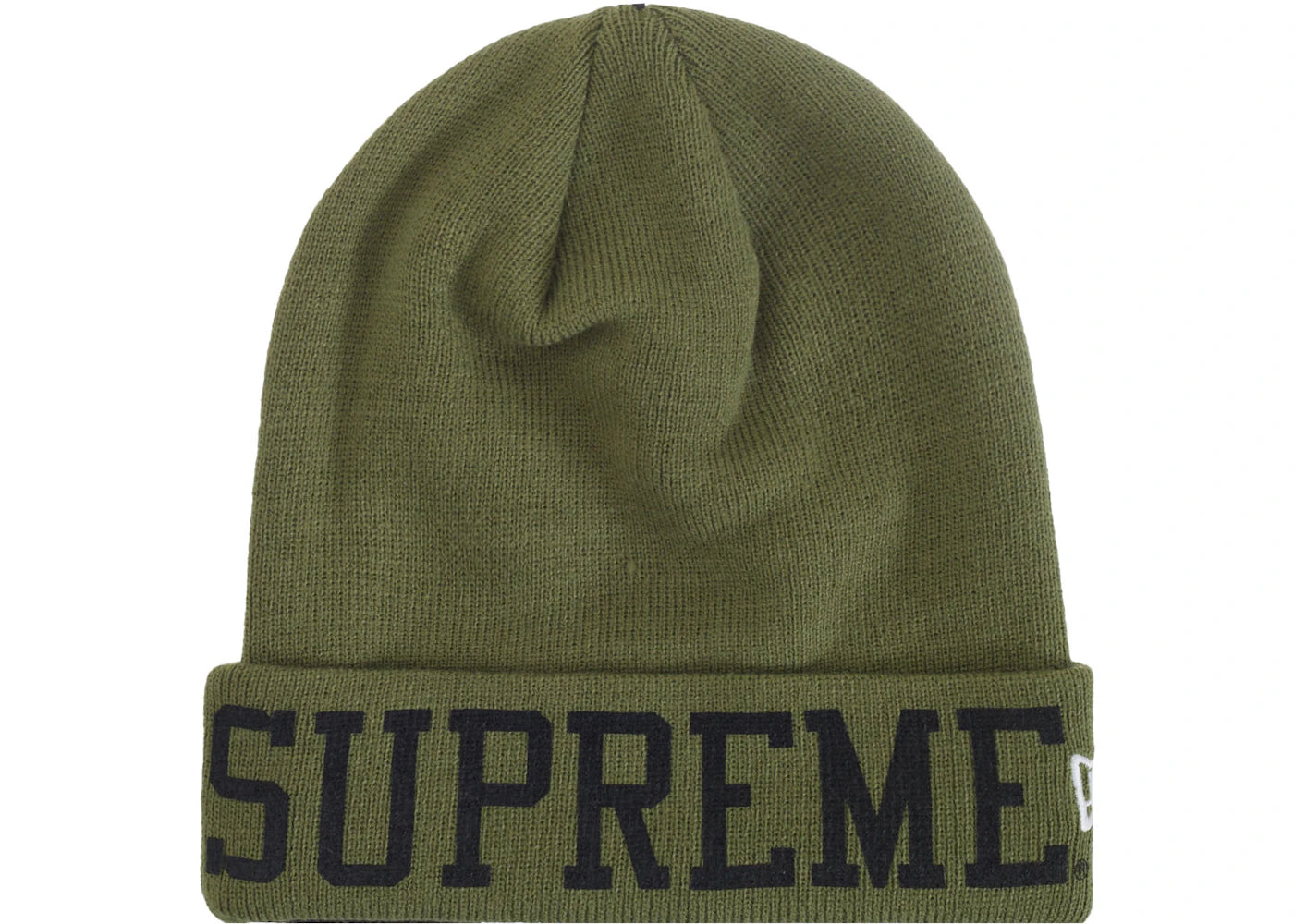 Supreme New Era Varsity Beanie Olive