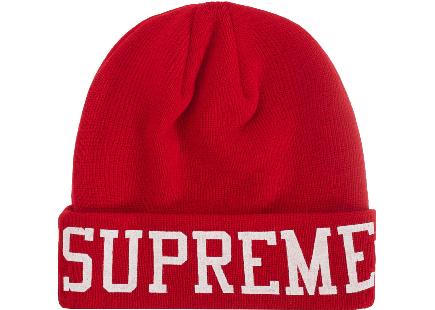 Supreme New Era Varsity Beanie Red