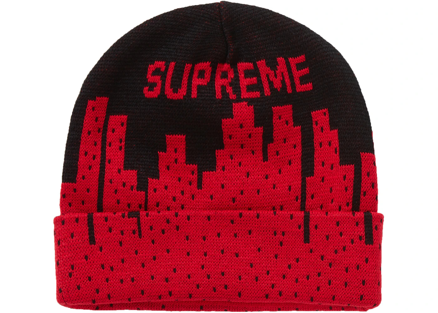 Supreme New York Beanie Black