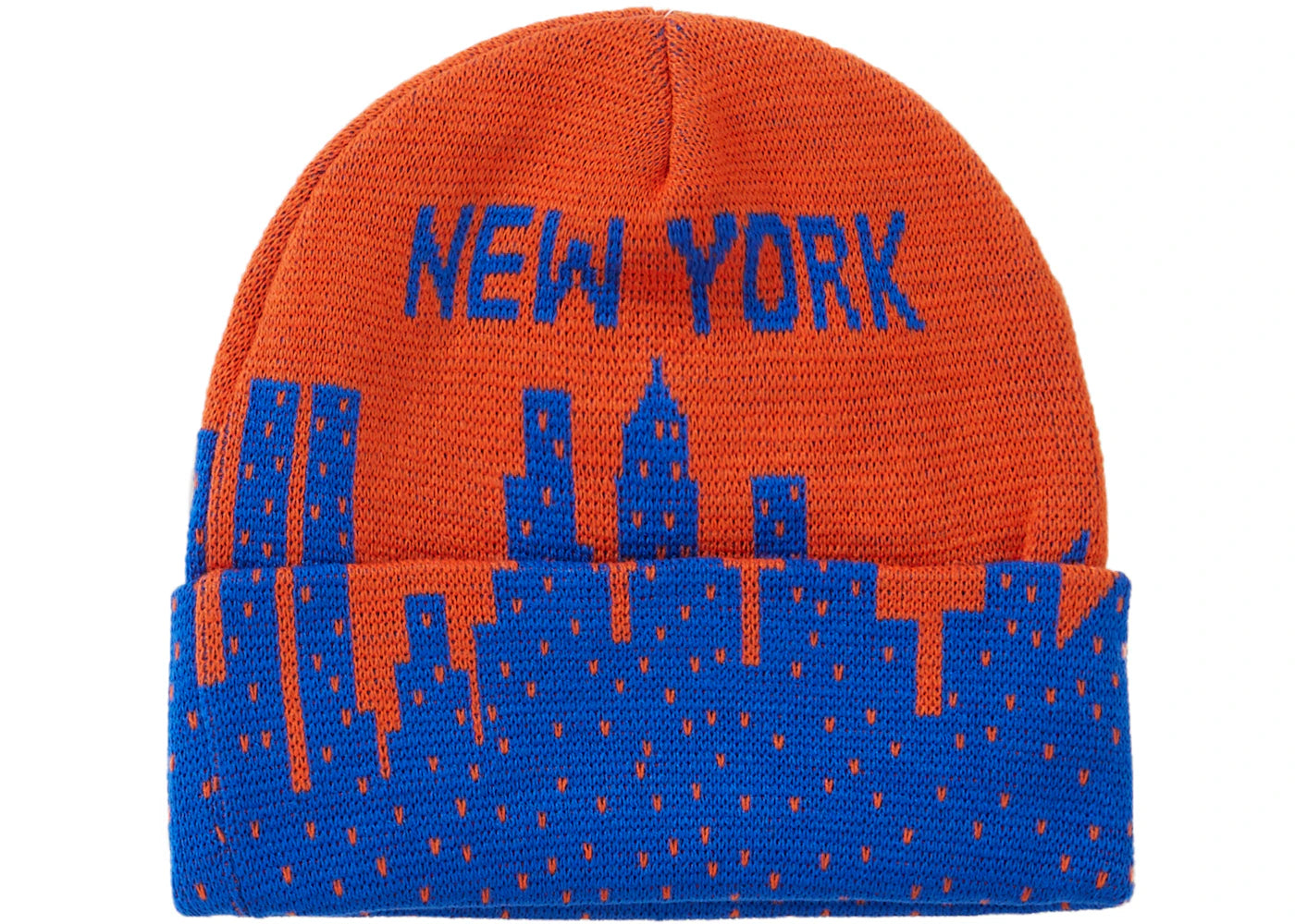 Supreme New York Beanie Dark Orange