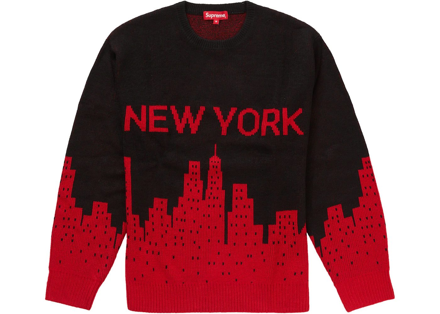Supreme New York Sweater Black