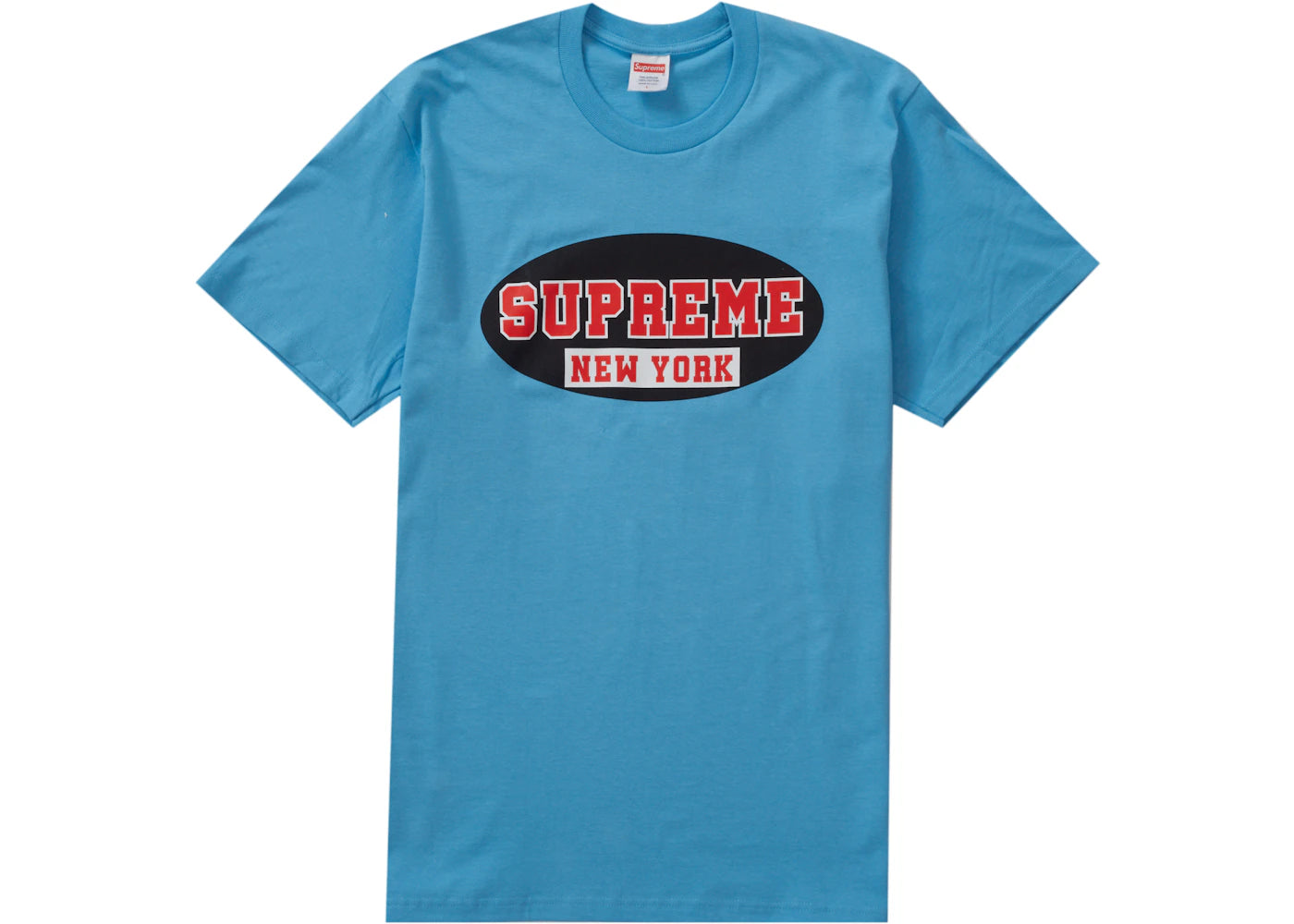 Supreme New York Tee Bright Blue