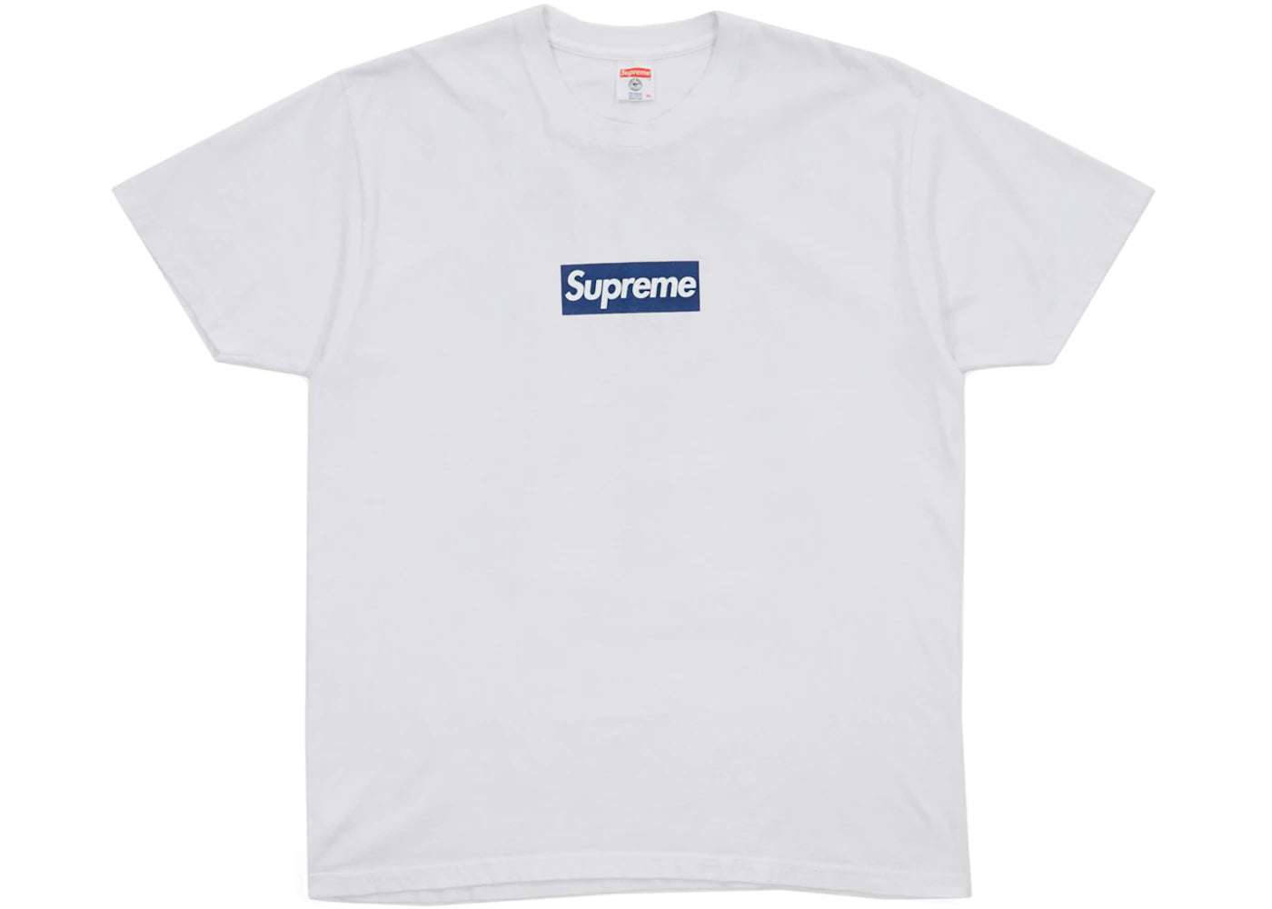 Supreme New York Yankees Box Logo Tee White
