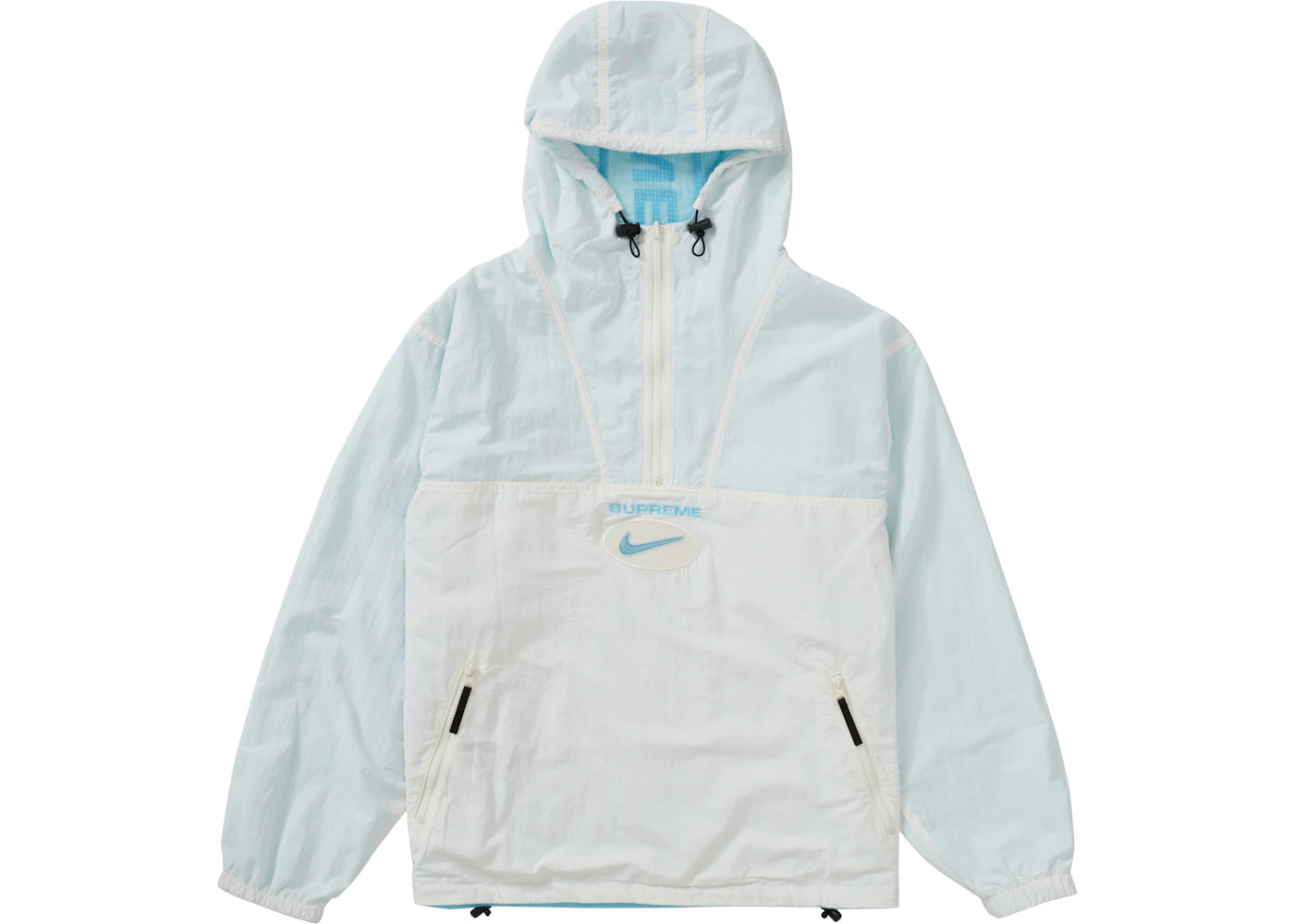 Supreme Nike Jewel Reversible Ripstop Anorak Light Blue
