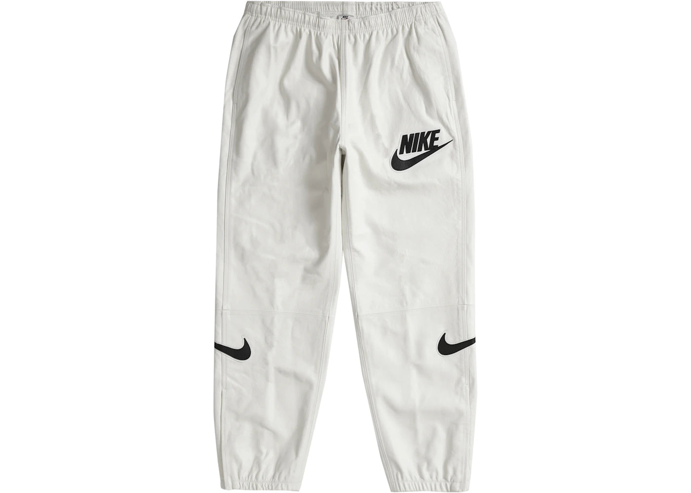 Supreme Nike Leather Warm Up Pant White