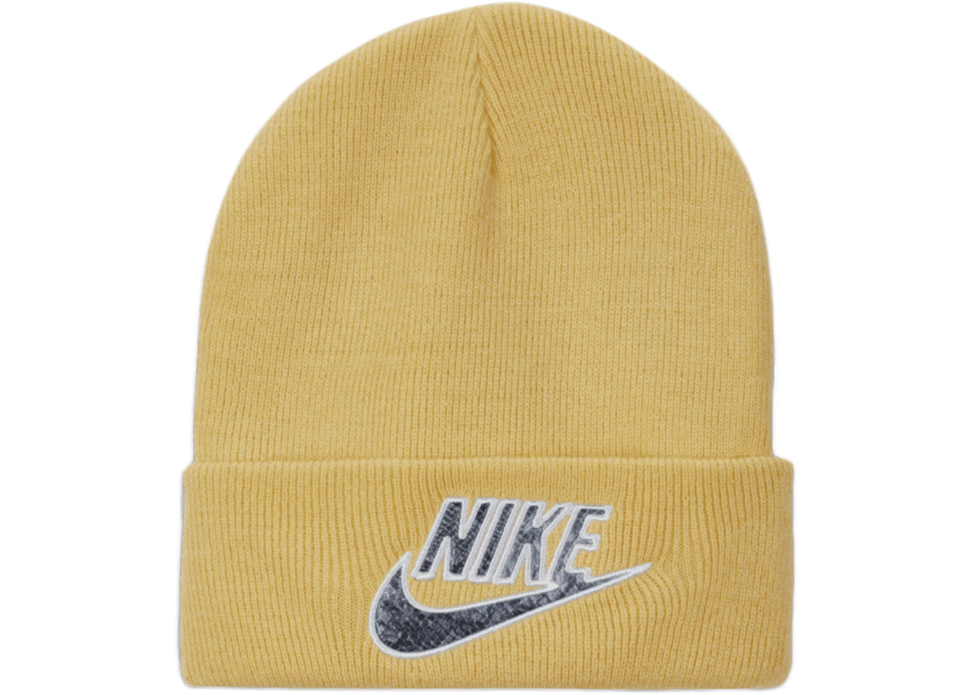 Supreme Nike Snakeskin Beanie Pale Yellow