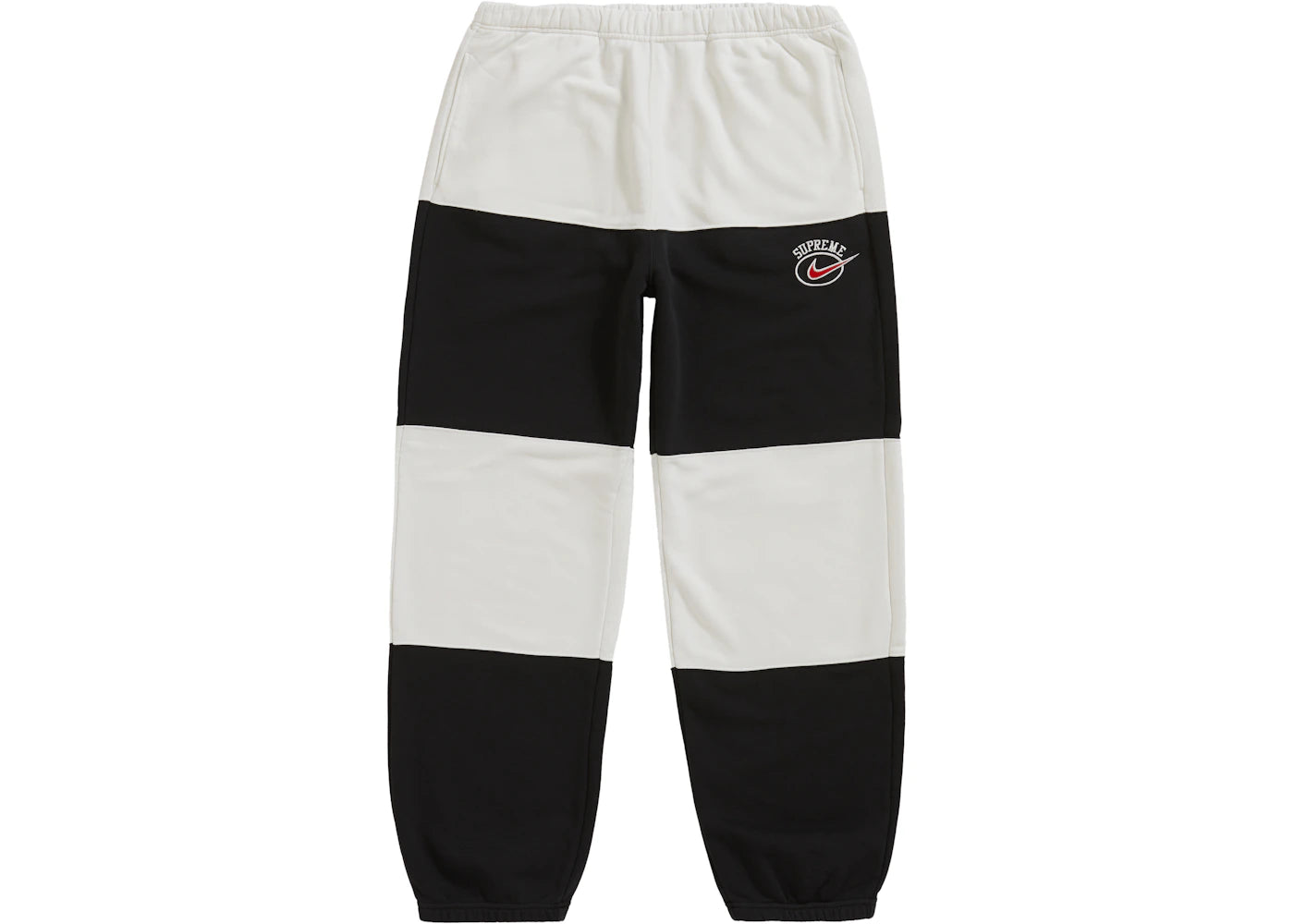 Supreme Nike Stripe Sweatpant Black