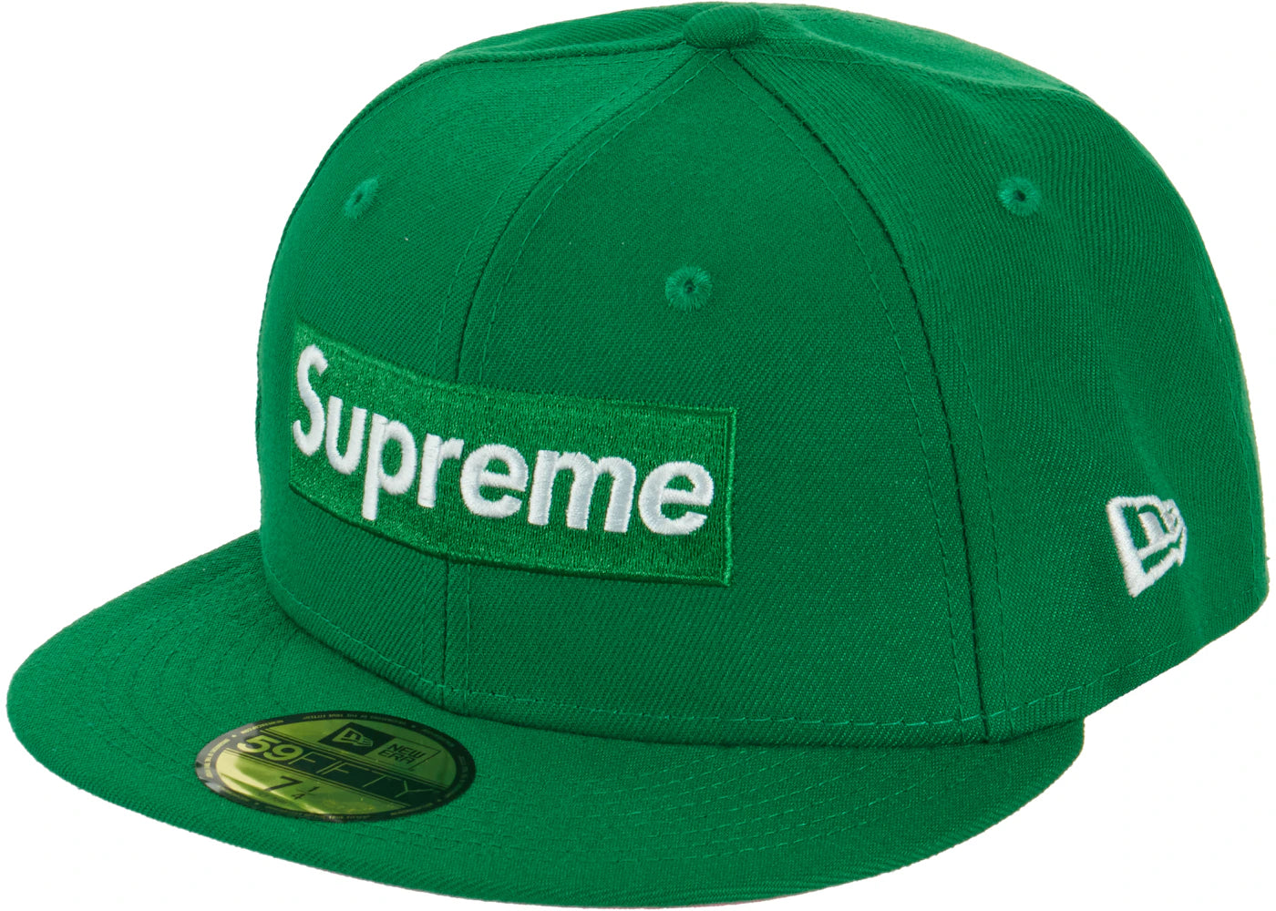 Supreme No Comp Box Logo New Era Green