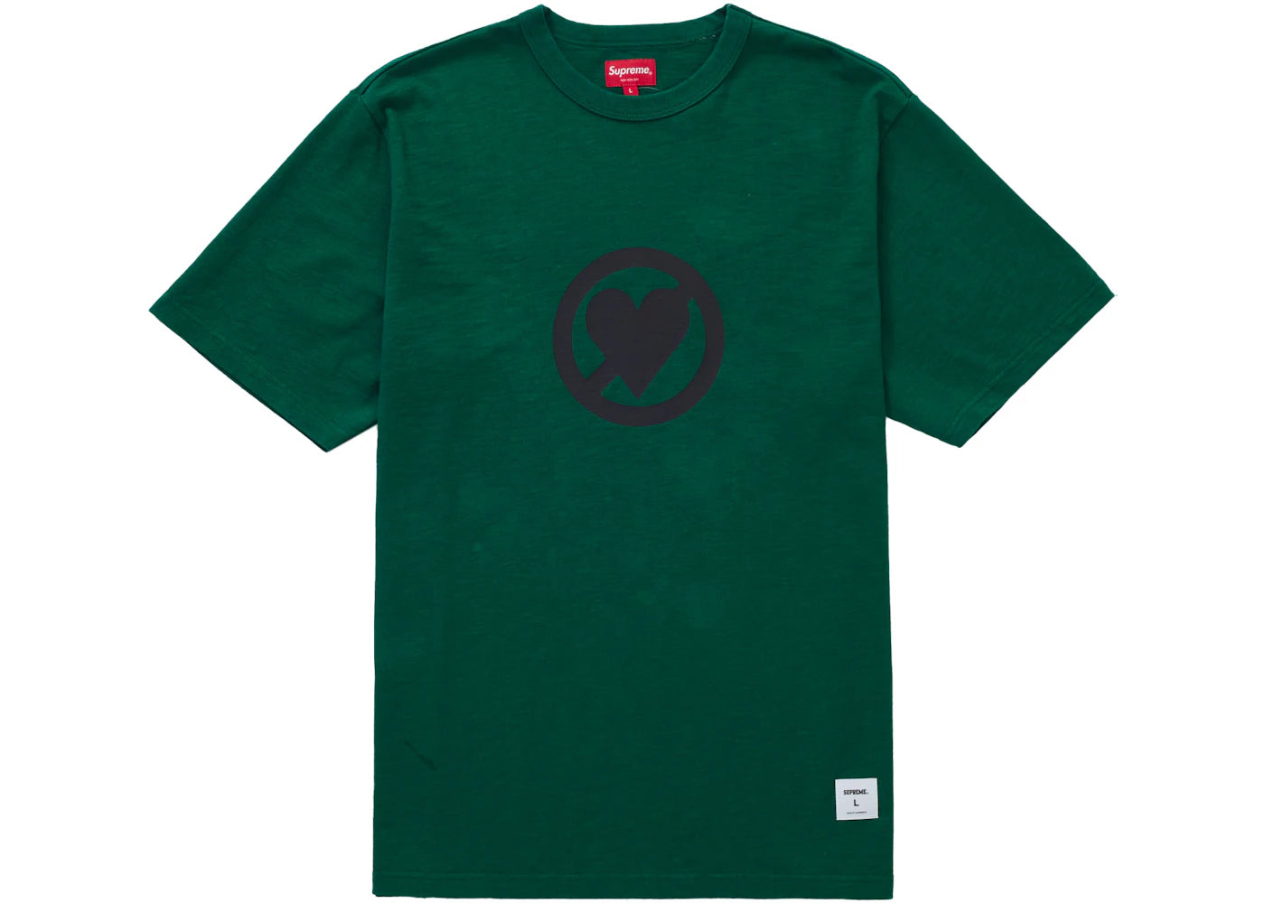 Supreme No Love S/S Top Dark Green