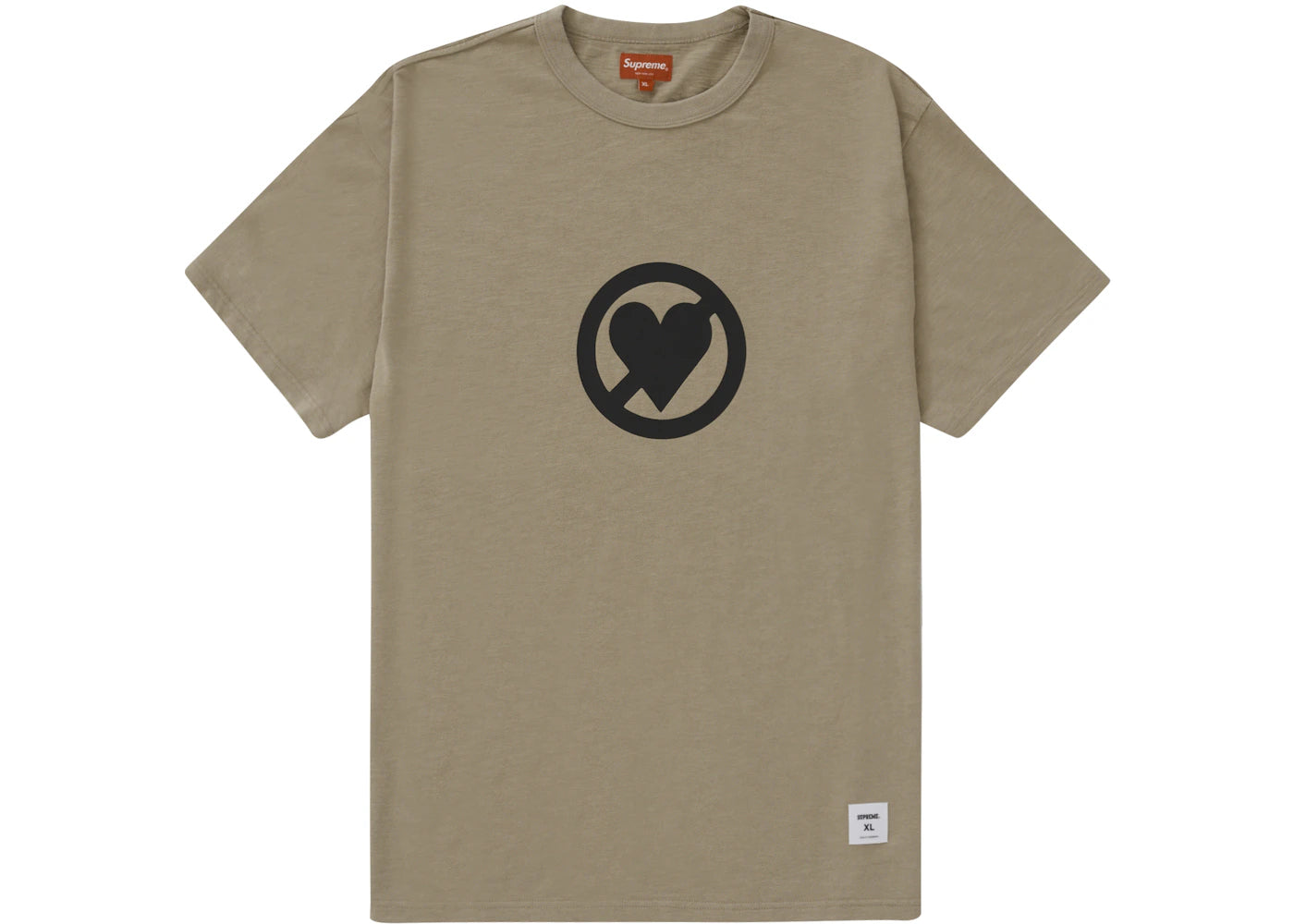 Supreme No Love S/S Top Dark Tan