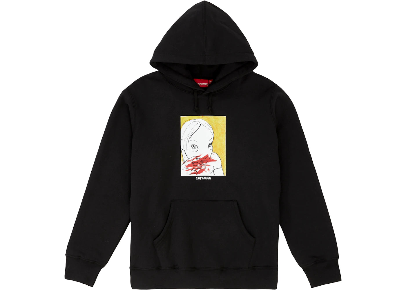 Supreme Nose Bleed Hooded Sweatshirt Black