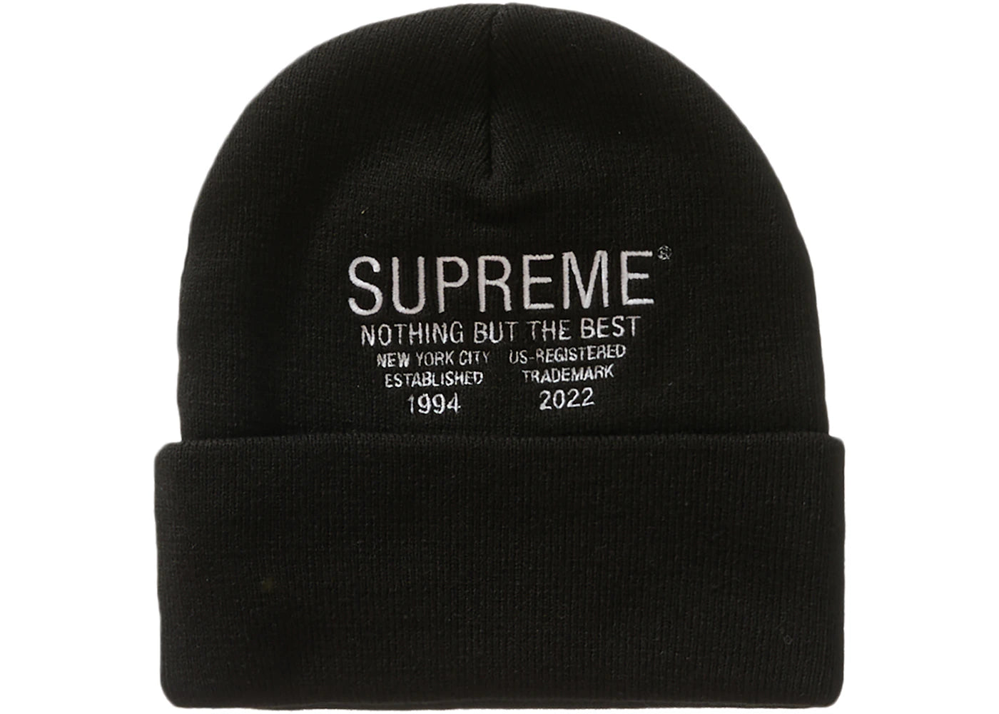 Supreme Nothing But Beanie Black