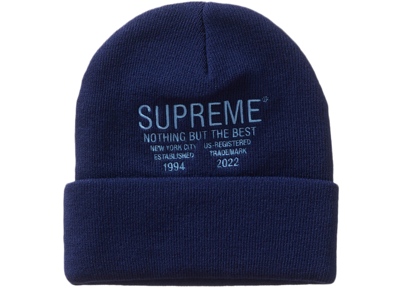 Supreme Nothing But Beanie Navy