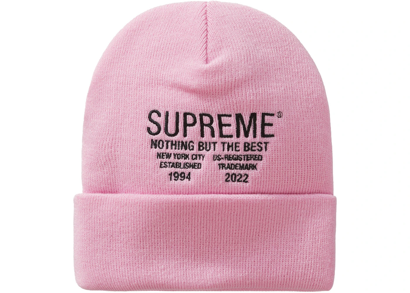 Supreme Nothing But Beanie Pink