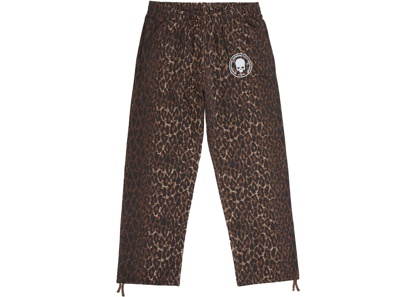 Supreme Number (N)ine Drawstring Sweatpant Leopard