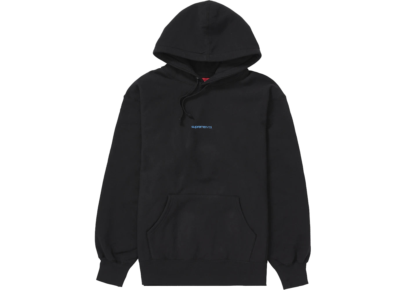 Supreme Number One Hooded Sweatshirt Black