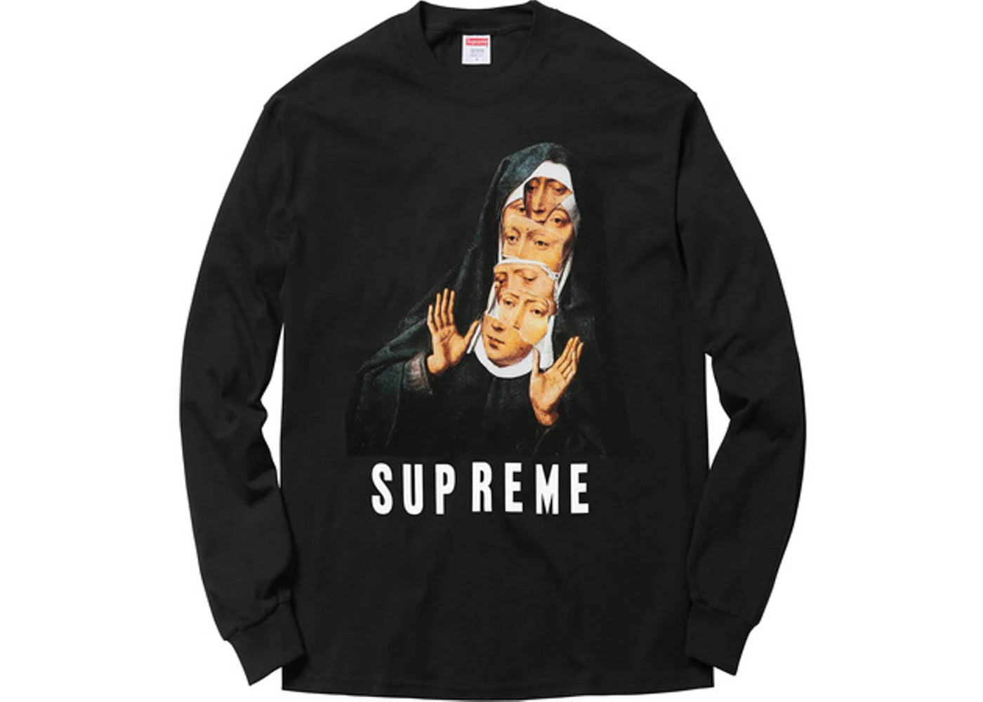 Supreme Nun LS Tee Black