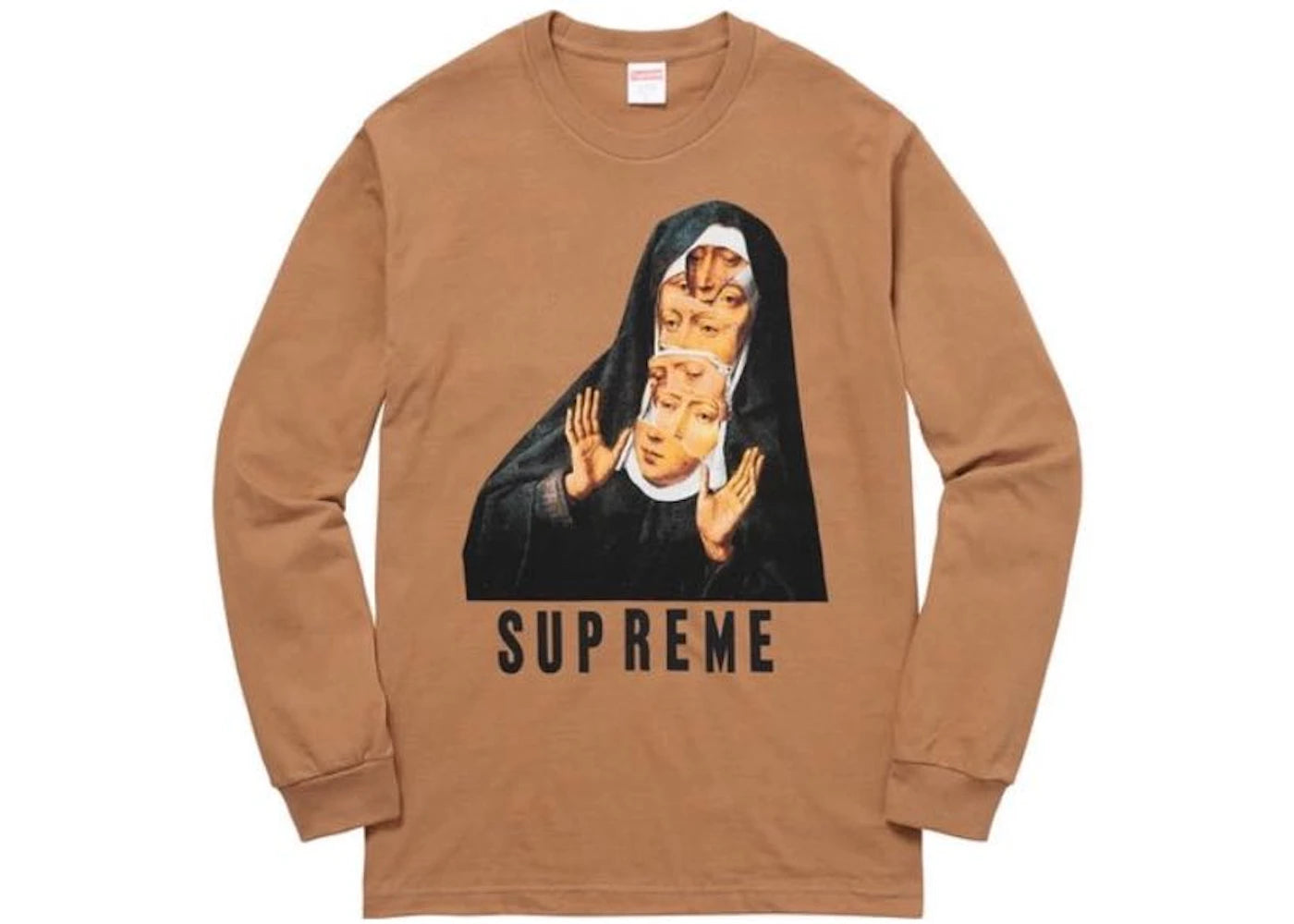 Supreme Nun LS Tee Mocha