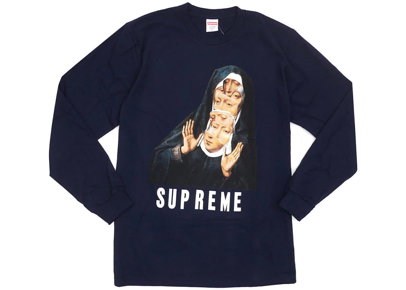 Supreme Nun LS Tee Navy