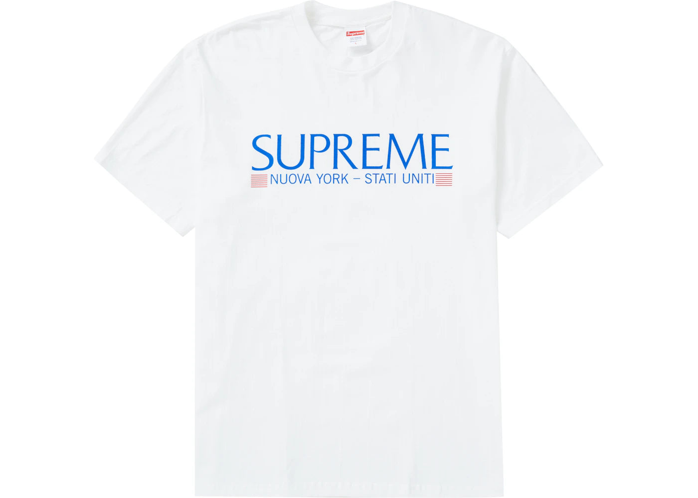 Supreme Nuova York Tee White
