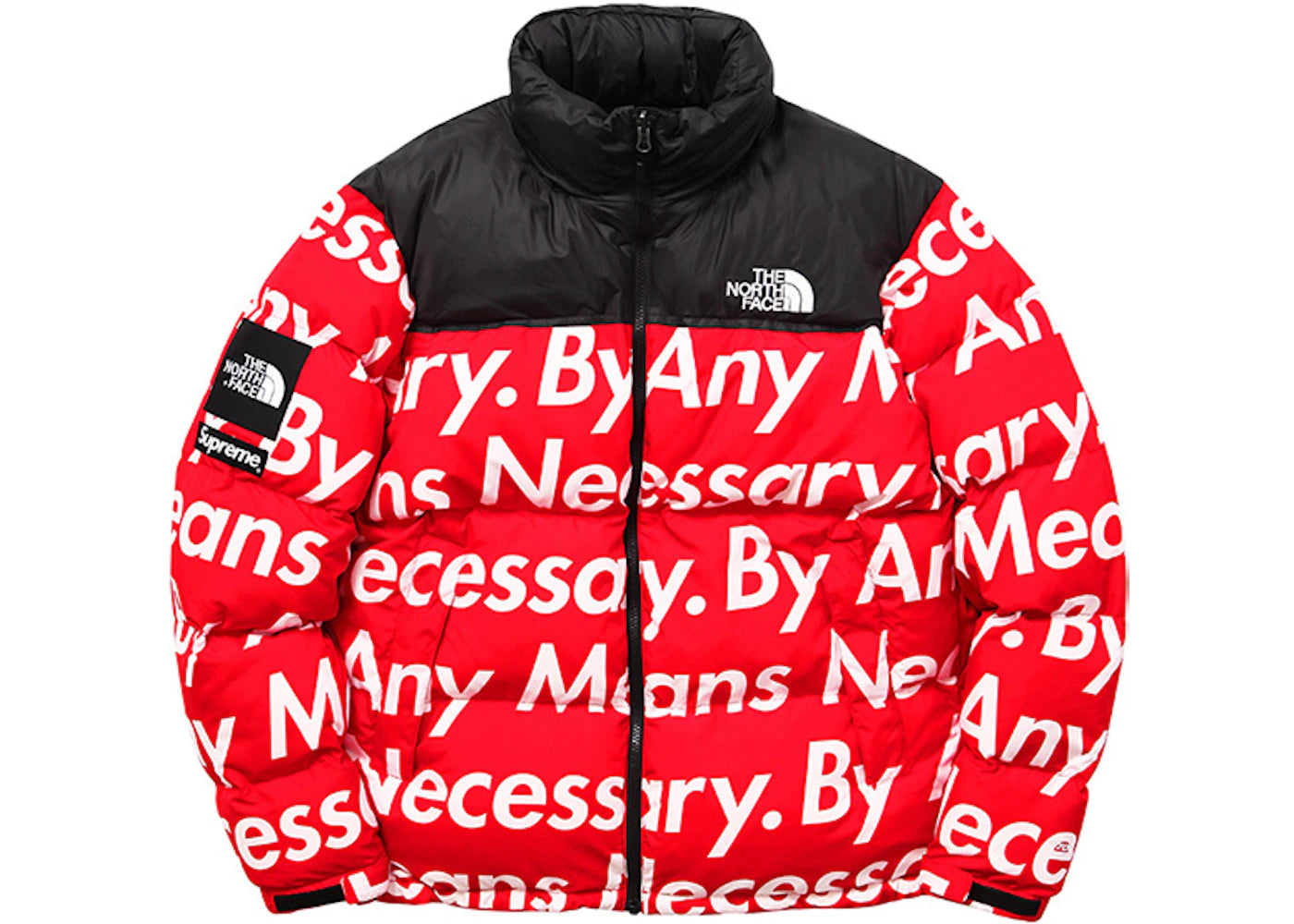 Supreme Nuptse Jacket Red