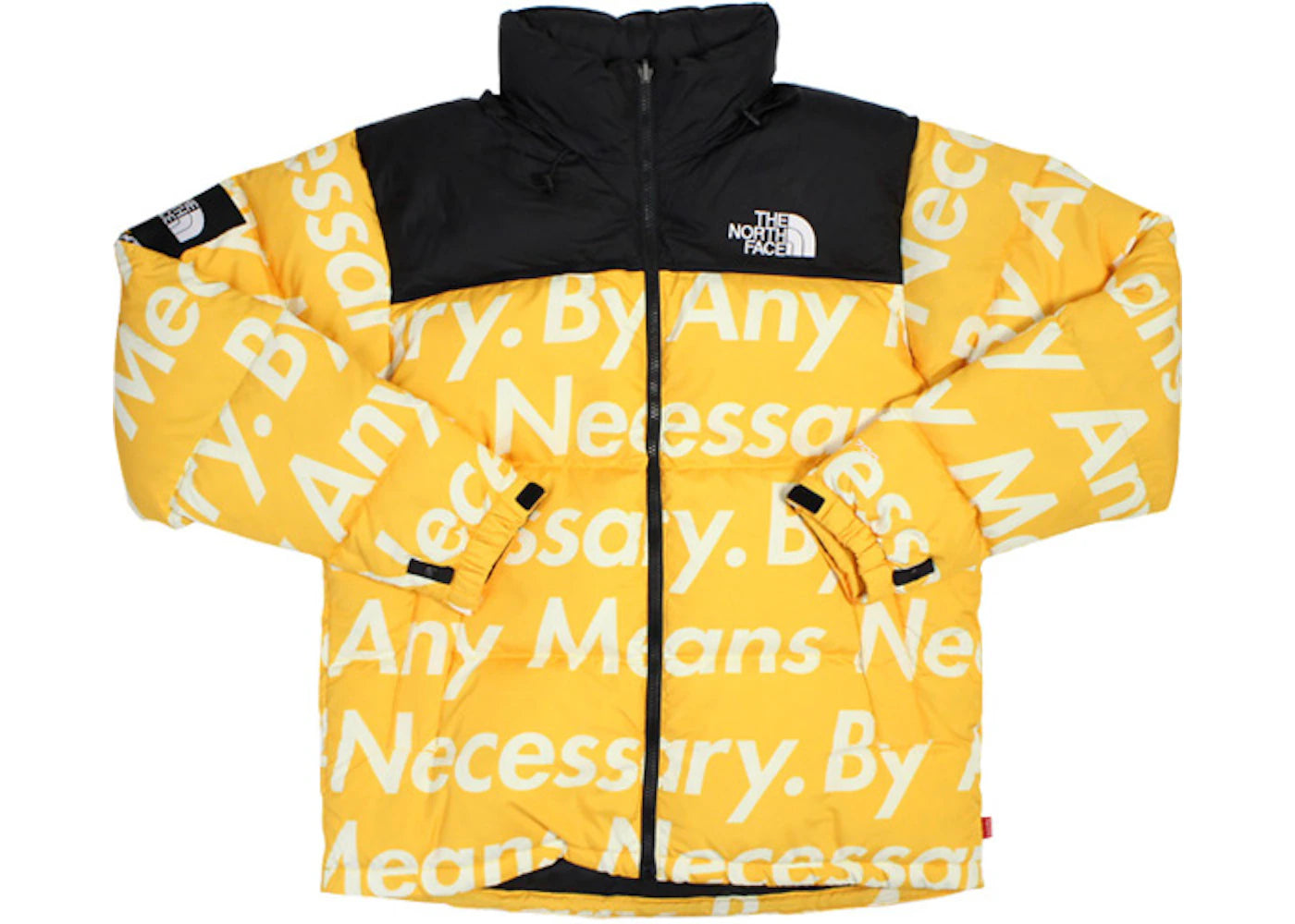 Supreme Nuptse Jacket Yellow