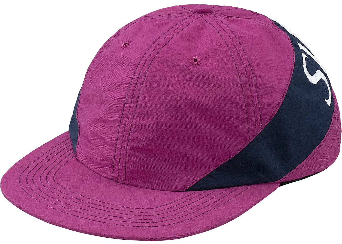 Supreme Nylon Arc 6-Panel Magenta