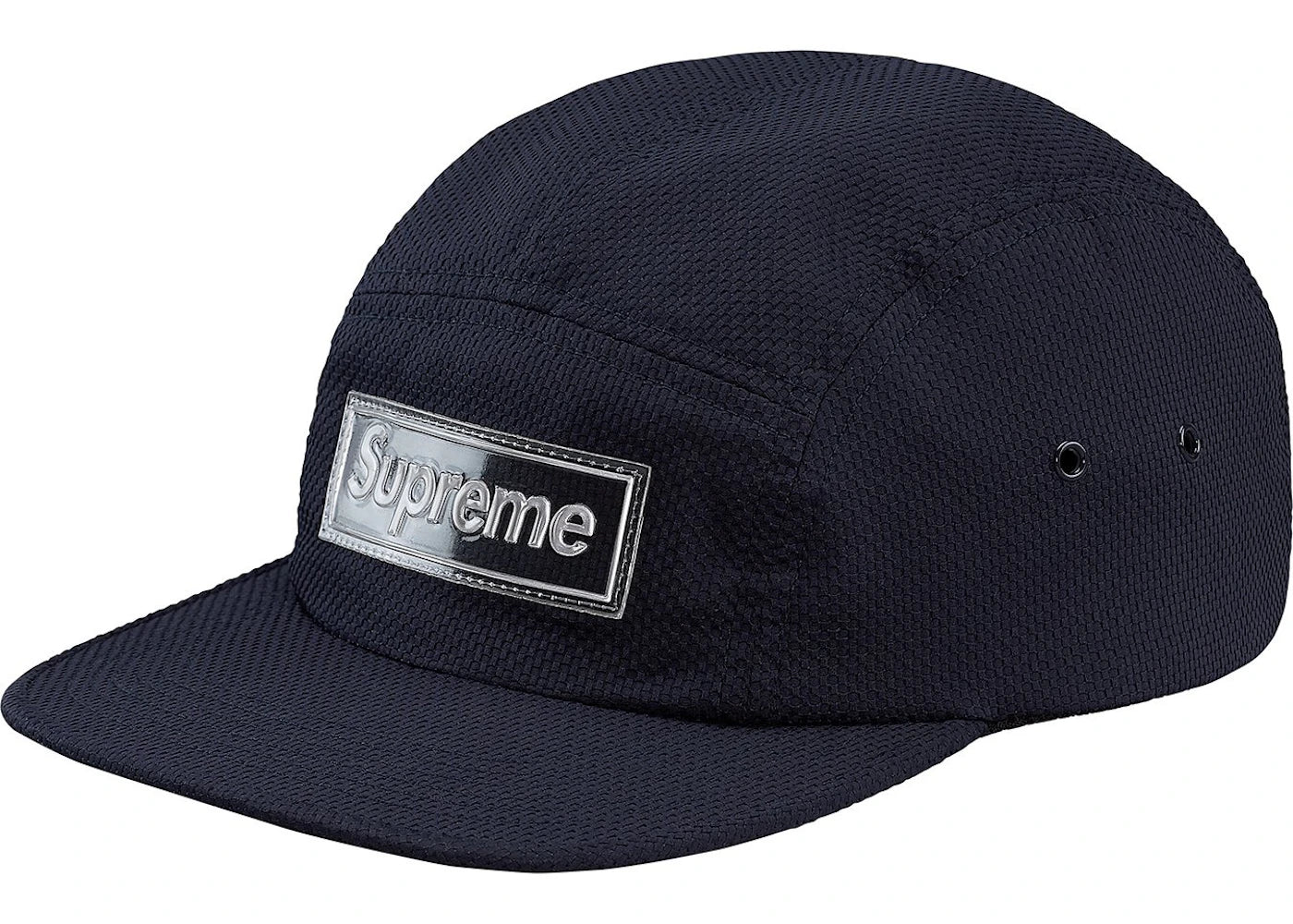 Supreme Nylon Pique Camp Cap Navy