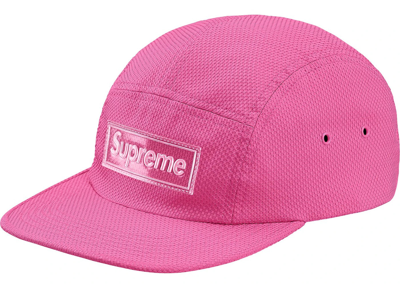 Supreme Nylon Pique Camp Cap Pink