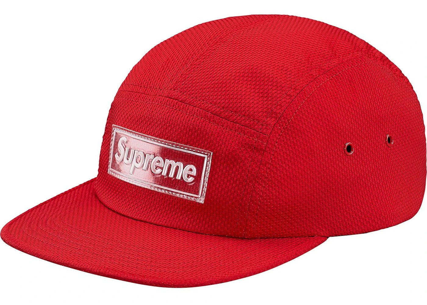 Supreme Nylon Pique Camp Cap Red