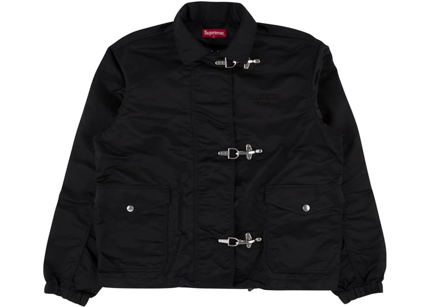 Supreme Nylon Turnout Jacket Black