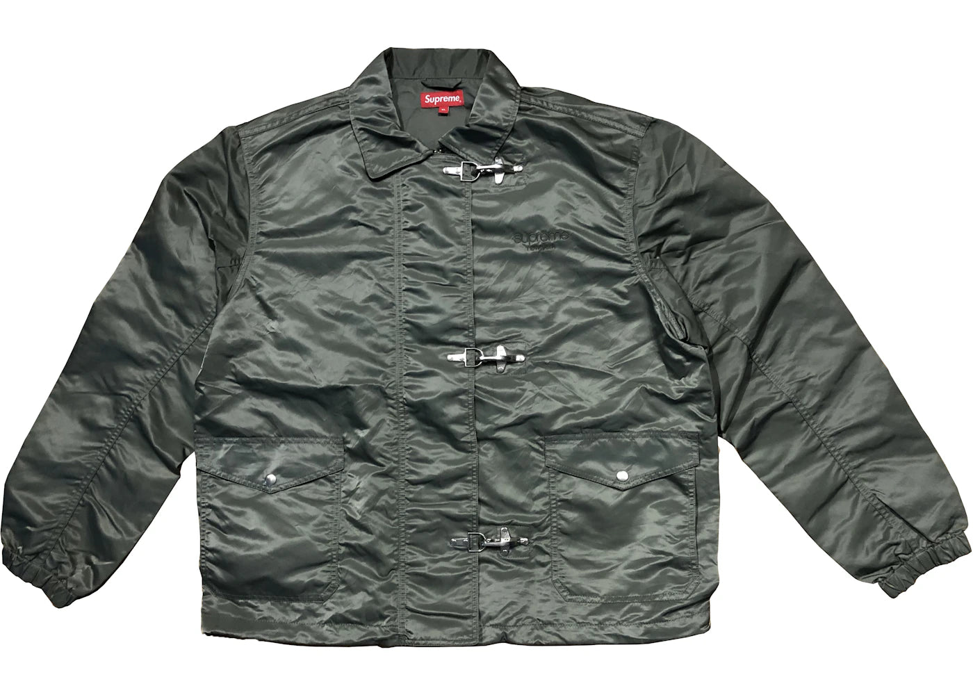 Supreme Nylon Turnout Jacket Olive