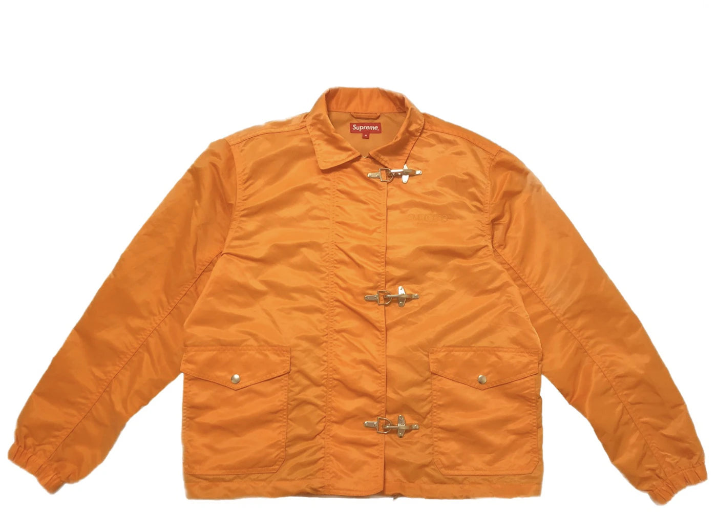 Supreme Nylon Turnout Jacket Orange