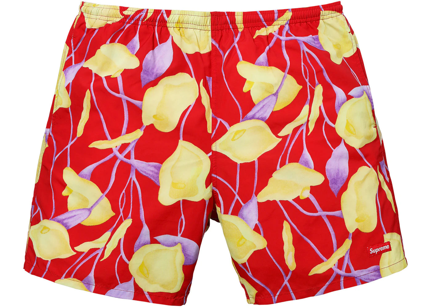 Supreme Nylon Water Short Red Floral