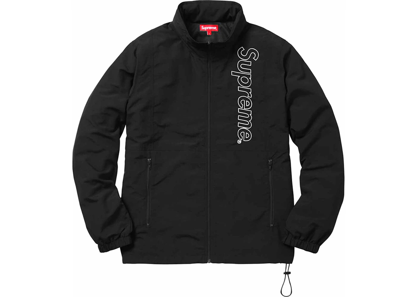 Supreme Nylon Windbreaker Black