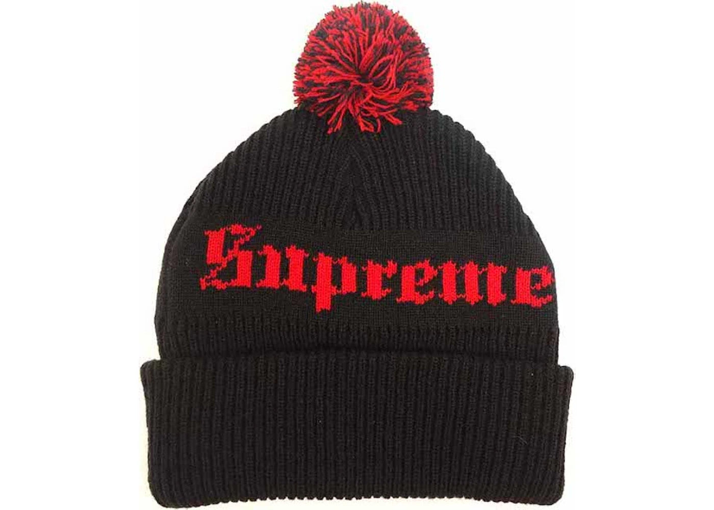 Supreme Old English Beanie Black