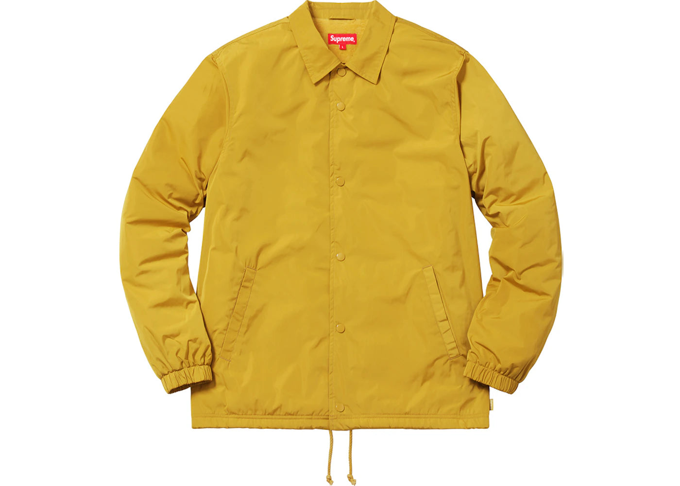 Supreme Old English Coaches Jacket Gold