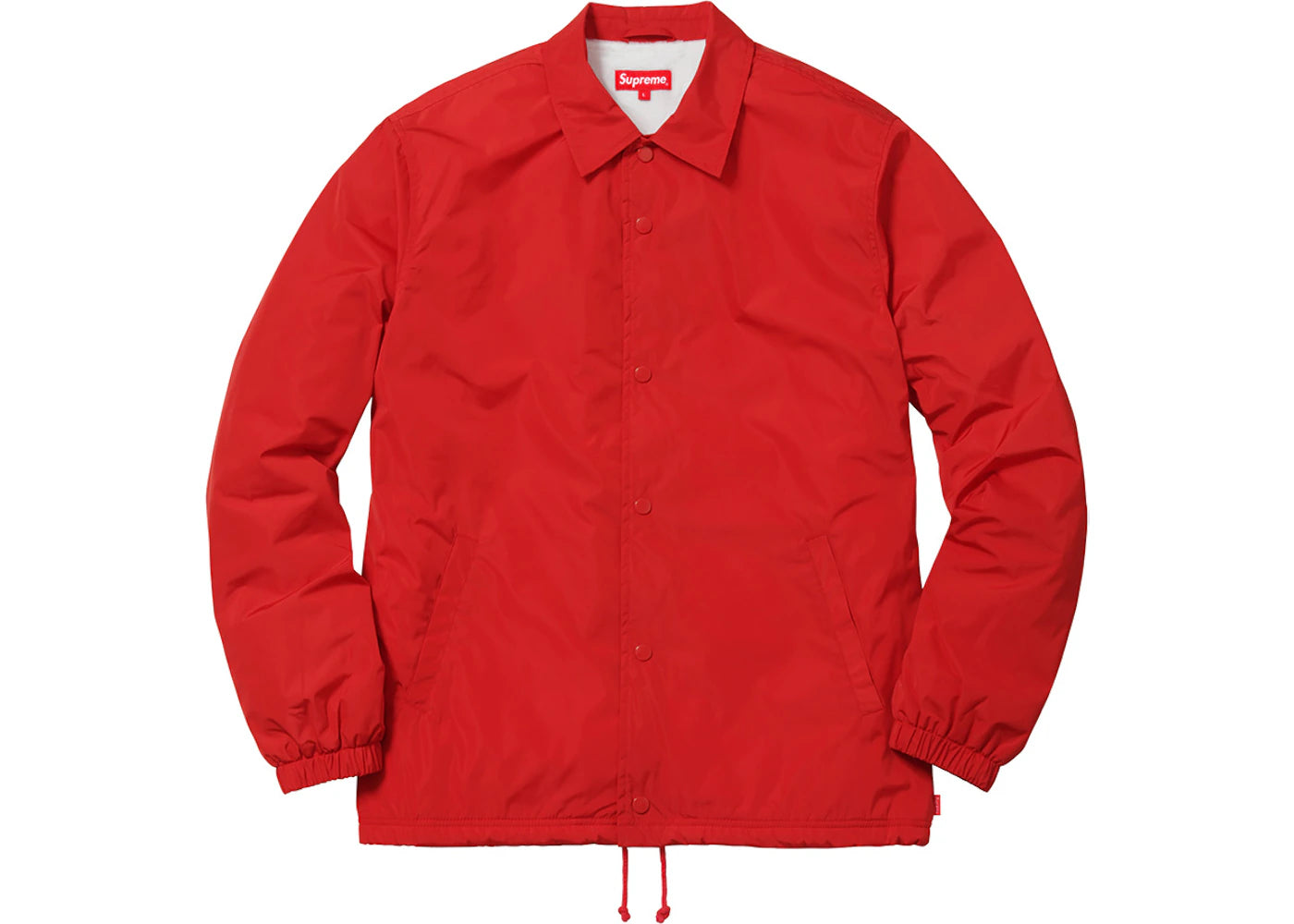 Supreme Old English Coaches Jacket Red