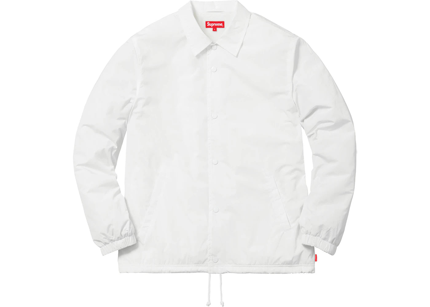 Supreme Old English Coaches Jacket White