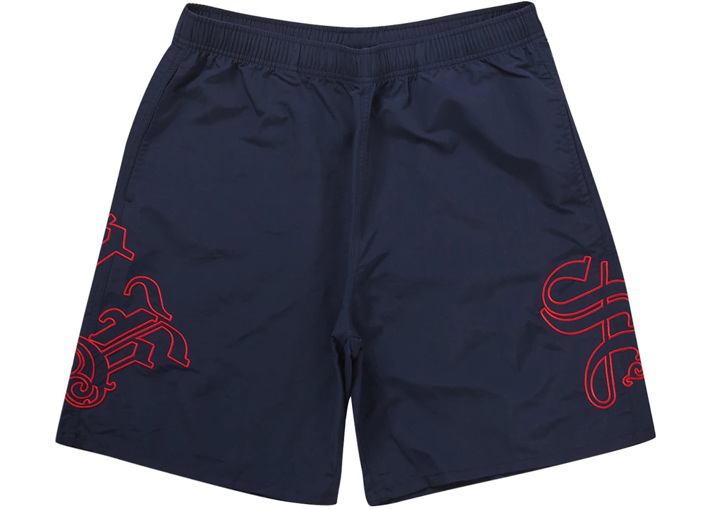 Supreme Old English Nylon Short Navy